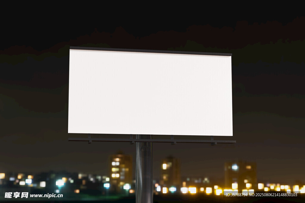 户外广告牌样机