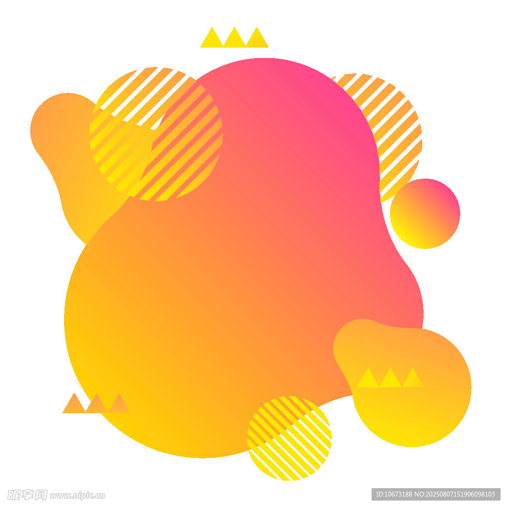 多彩几何抽象背景图案