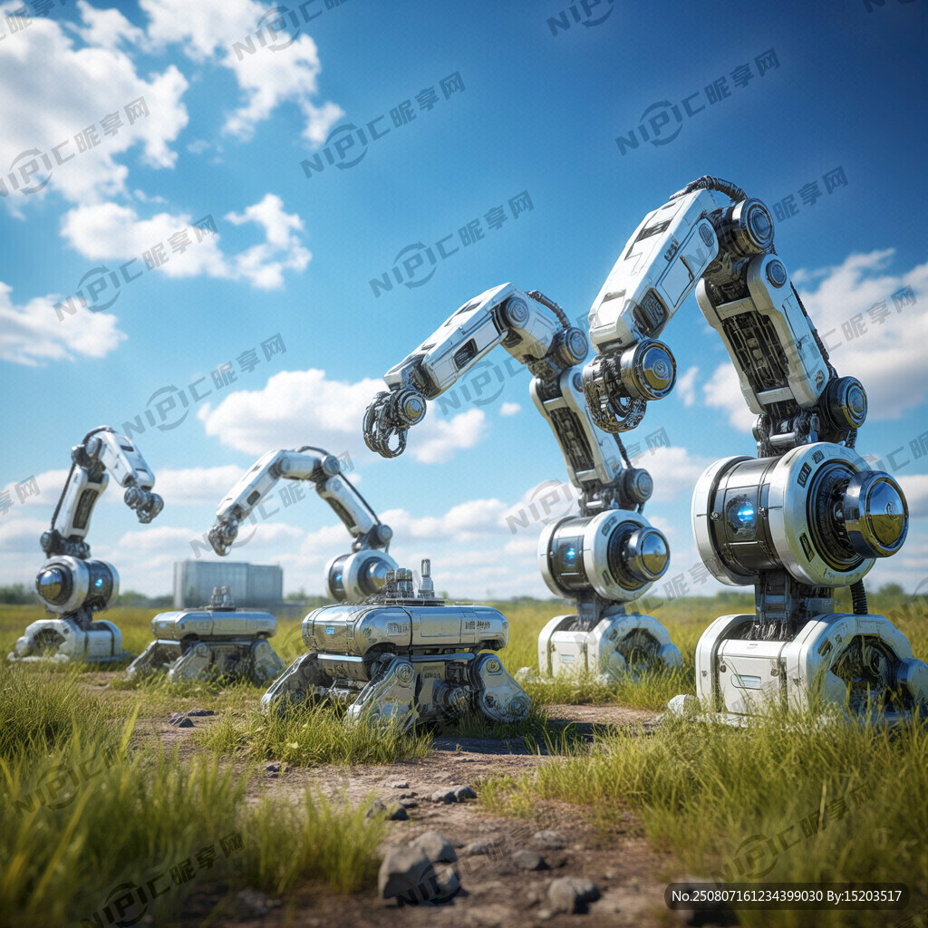 蓝天绿地机械高科技人工智能