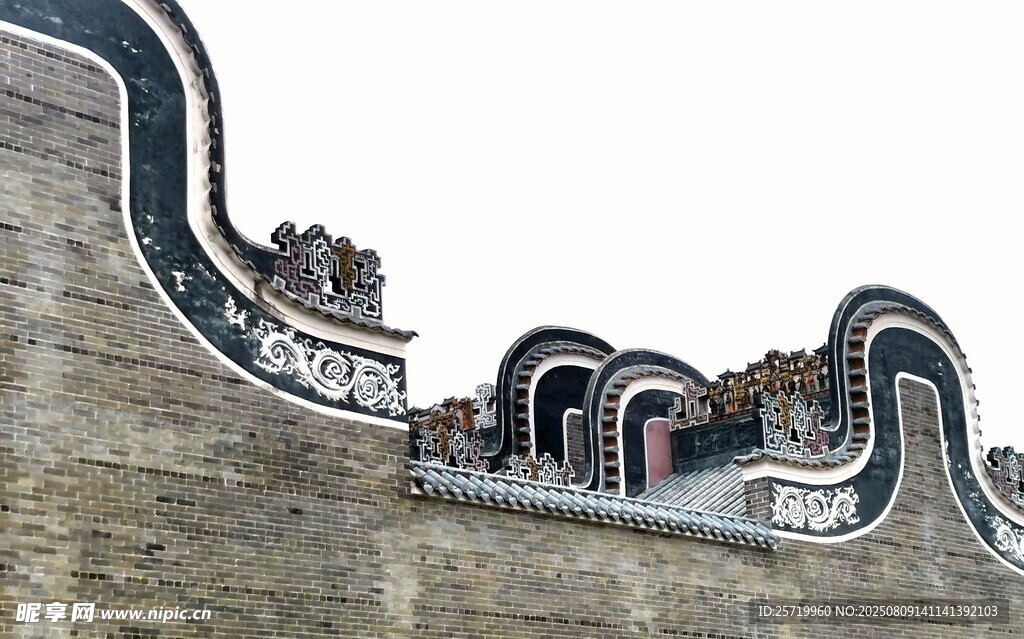 岭南建筑 镬耳屋 客家建筑 