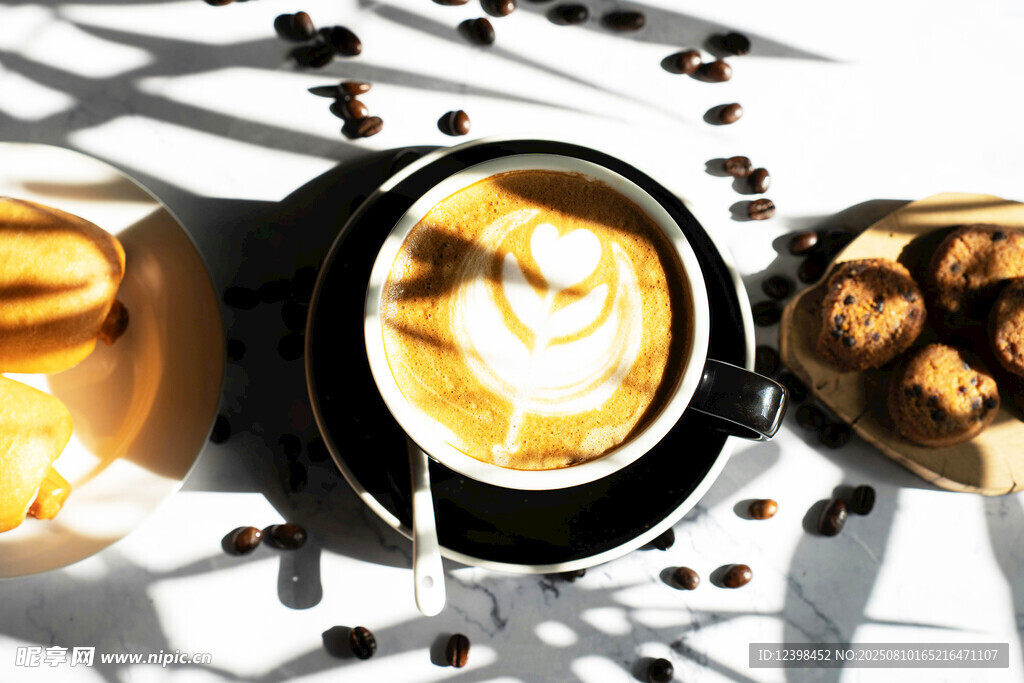 创意咖啡拉花艺术展示