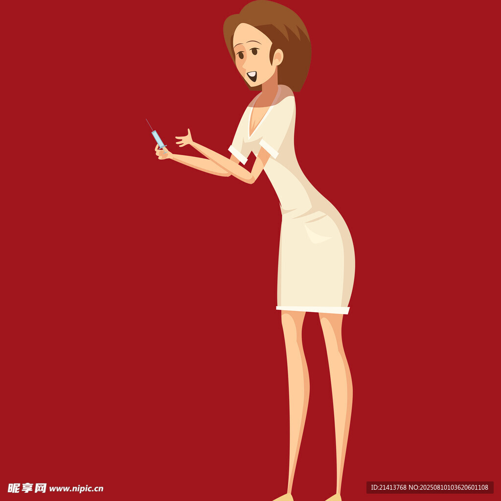 时尚女子手持手机展示