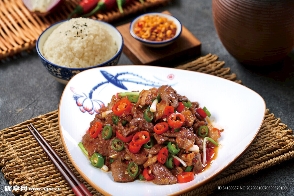 香辣炒牛肉