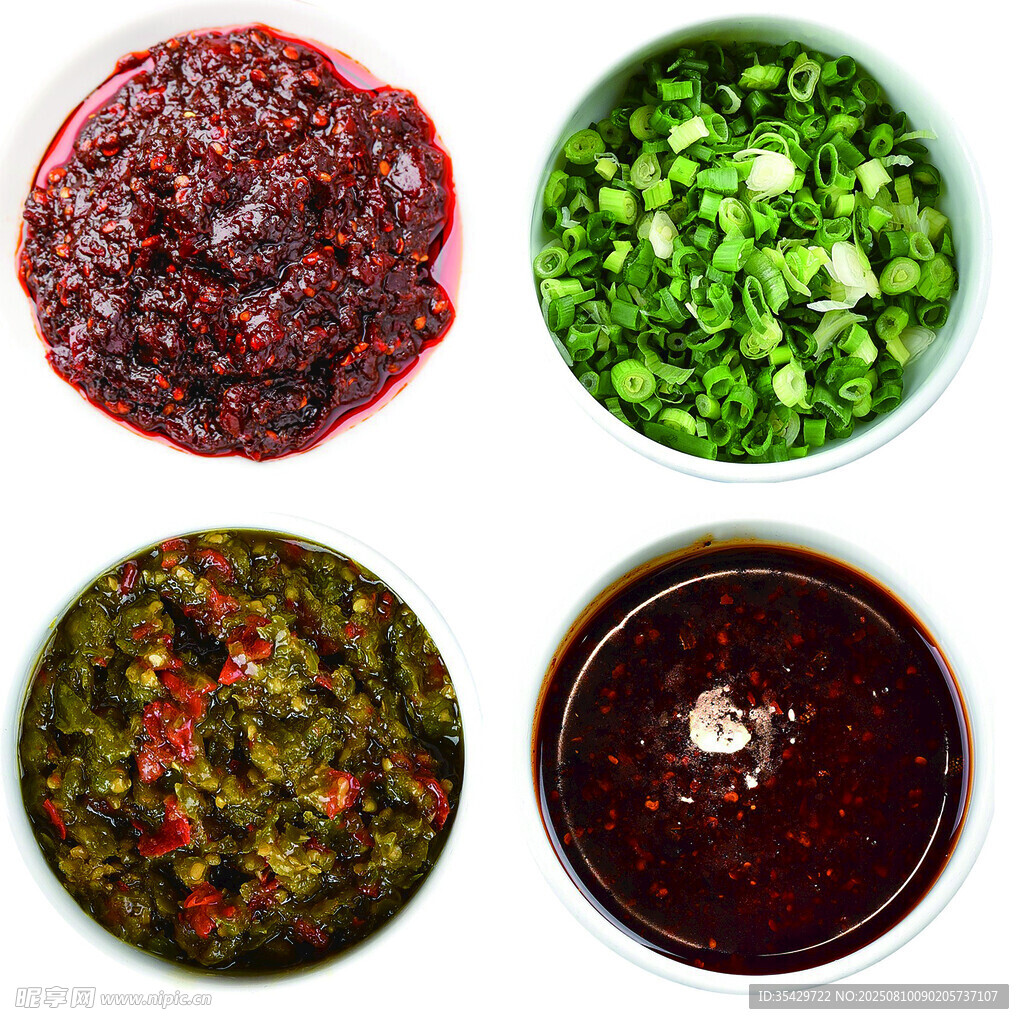 多样美味酱料集锦