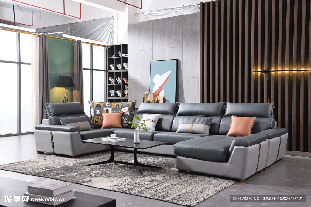 现代简约风格客厅沙发组合