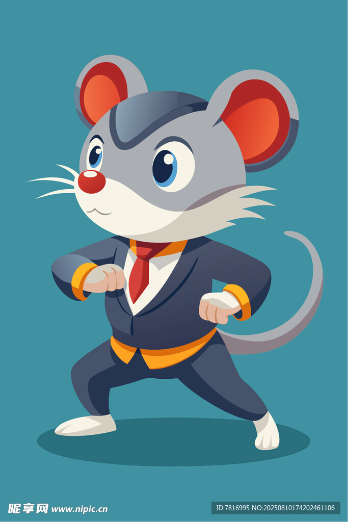 帅气鼠侦探准备出击