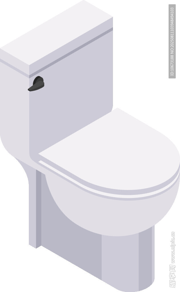 简约白色马桶设计图