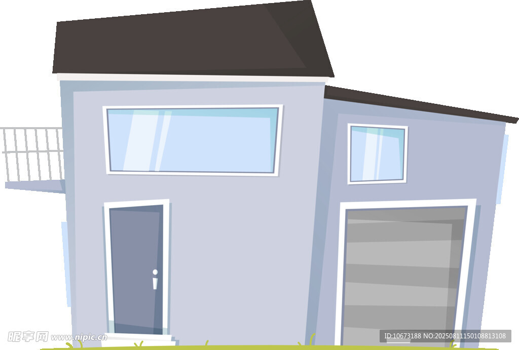 现代简约风独栋小房子