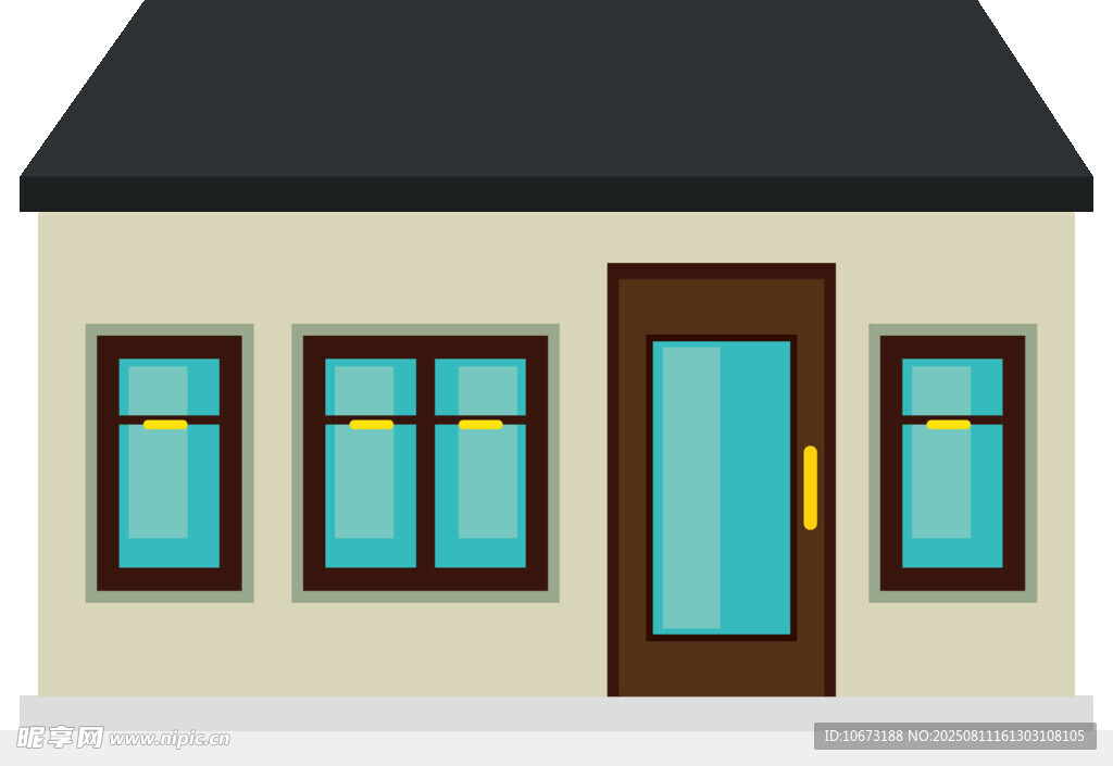 简约风格小屋外观