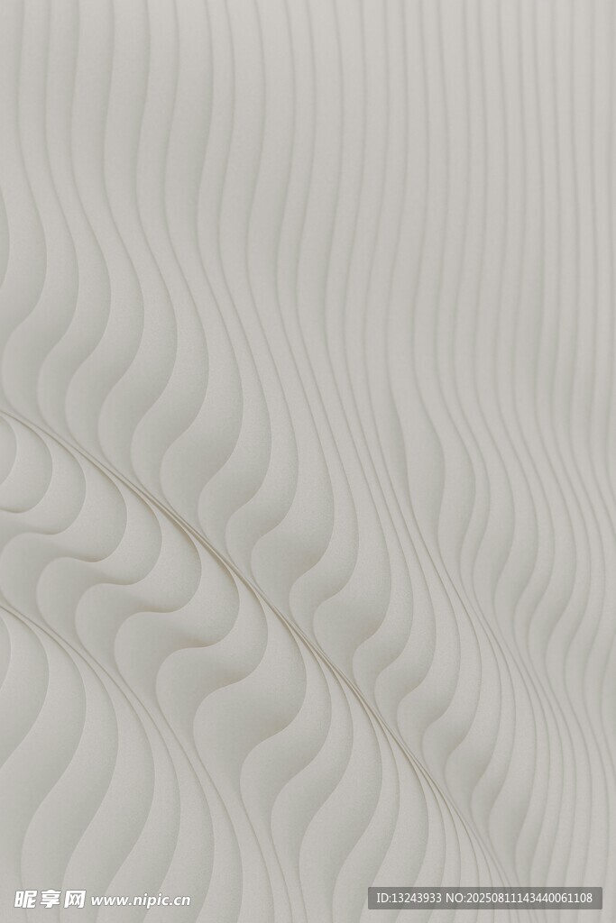白色波纹纹理背景图