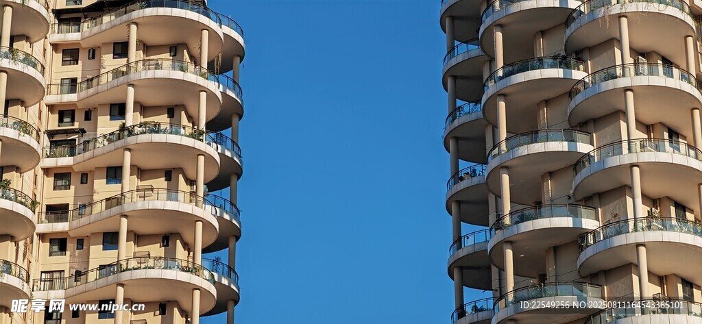 高层住宅楼外观