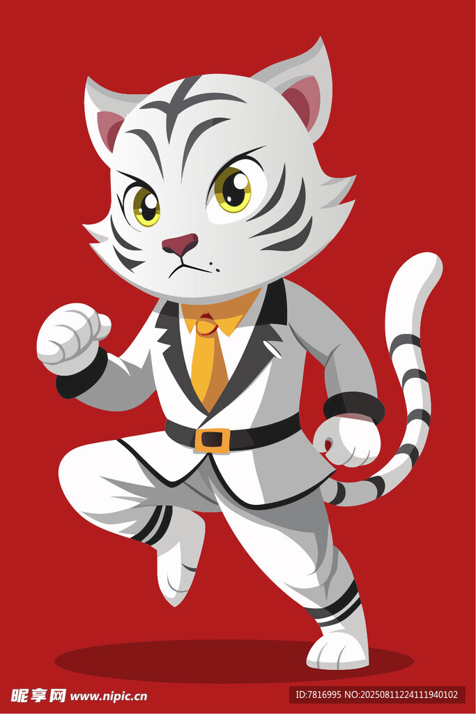 功夫猫咪帅气出招