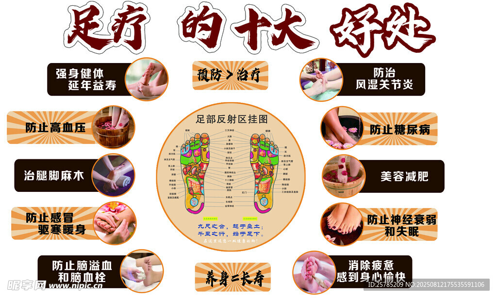 足疗的十大好处