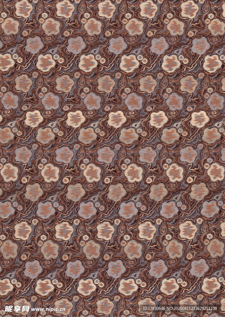 复古花纹图案背景