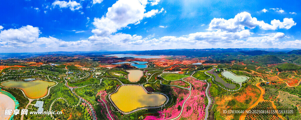 多彩田园风光美景