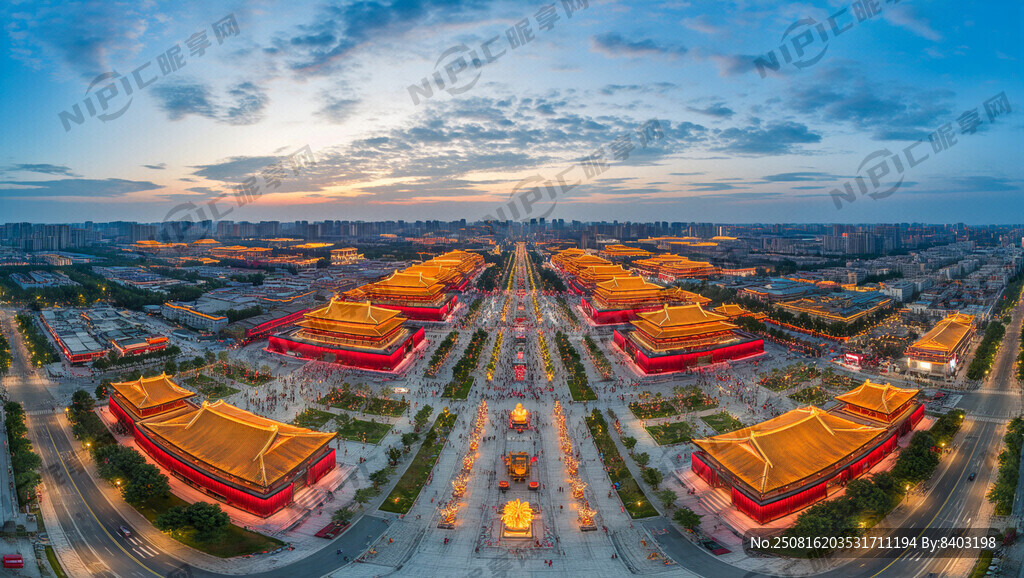 西安大唐不夜城超大广角