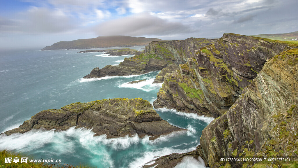 壮丽海岸风光景色
