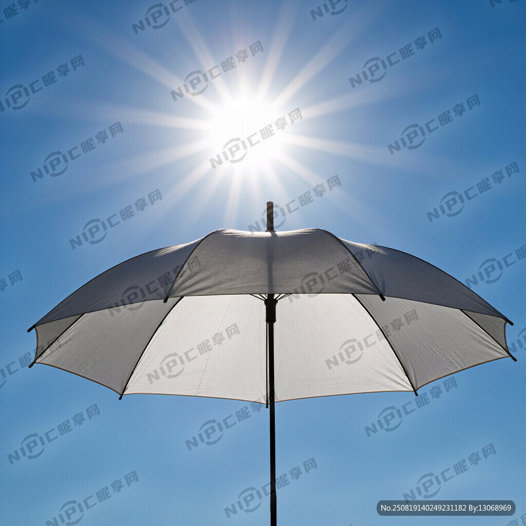 太阳和伞 简单