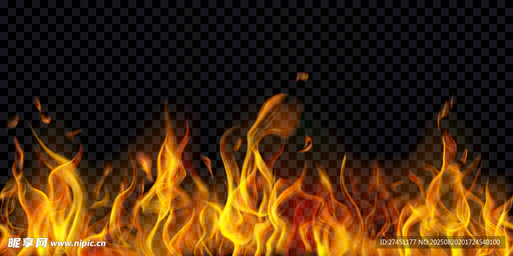 燃烧的火焰背景