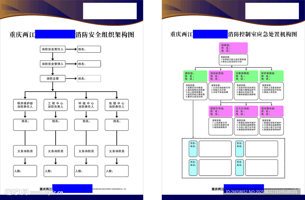消防架构流程图 控制室机构图