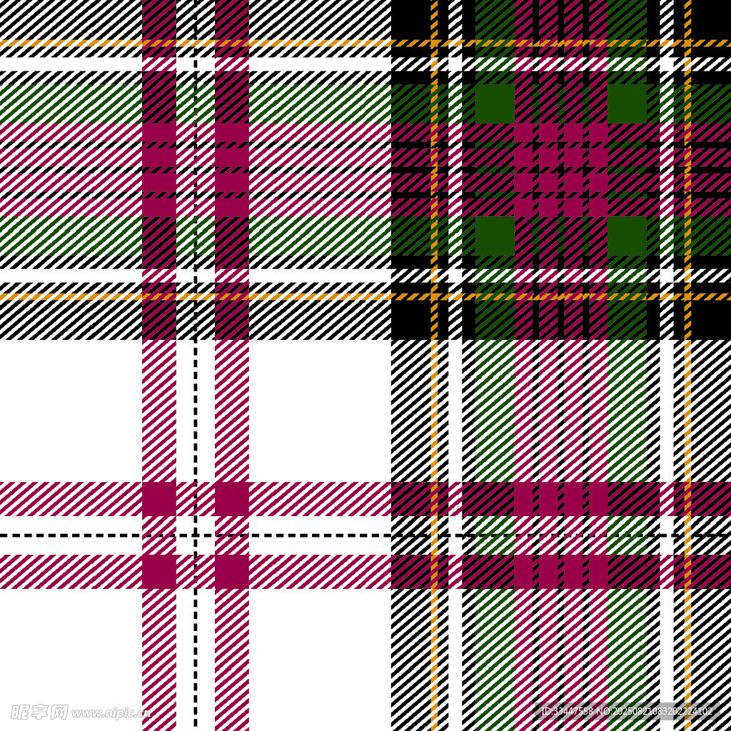 多彩格子图案纹理