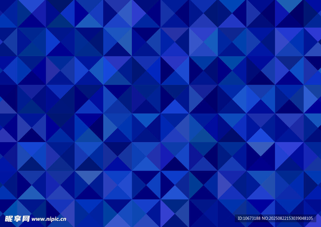 蓝色几何图案背景
