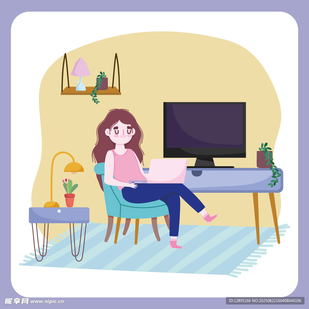 可爱独角兽卡通形象