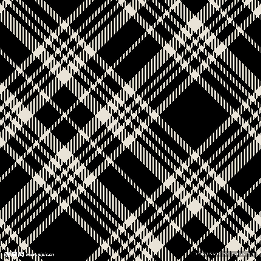 黑白格子图案纹理