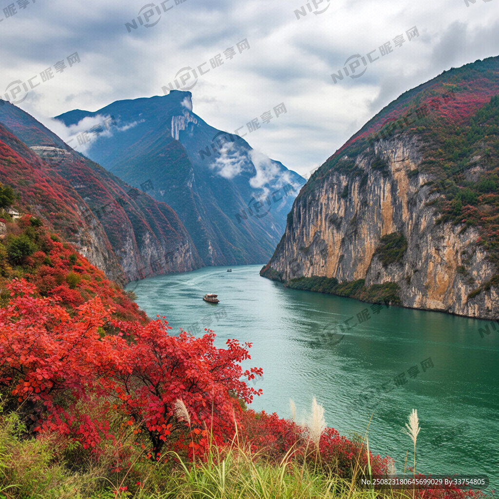 三峡夔门 中国风