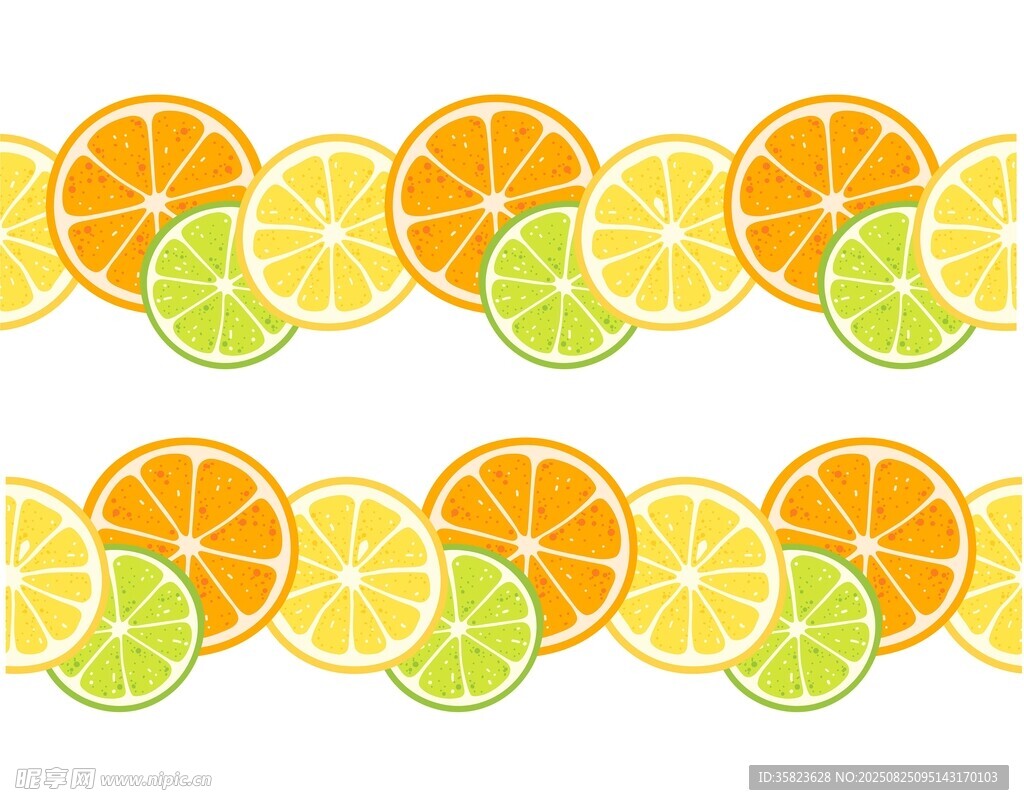 柑橘图案