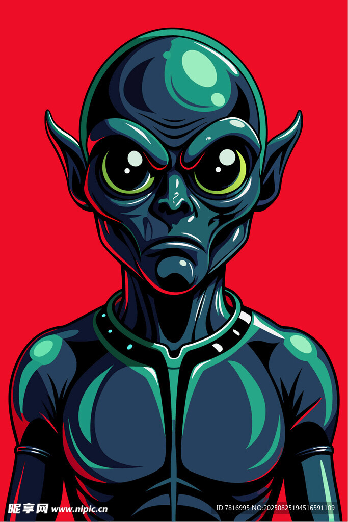 神秘外星生物形象展示