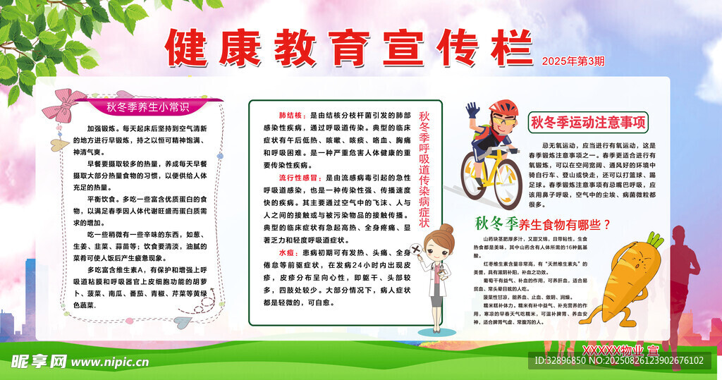 健康教育宣传栏