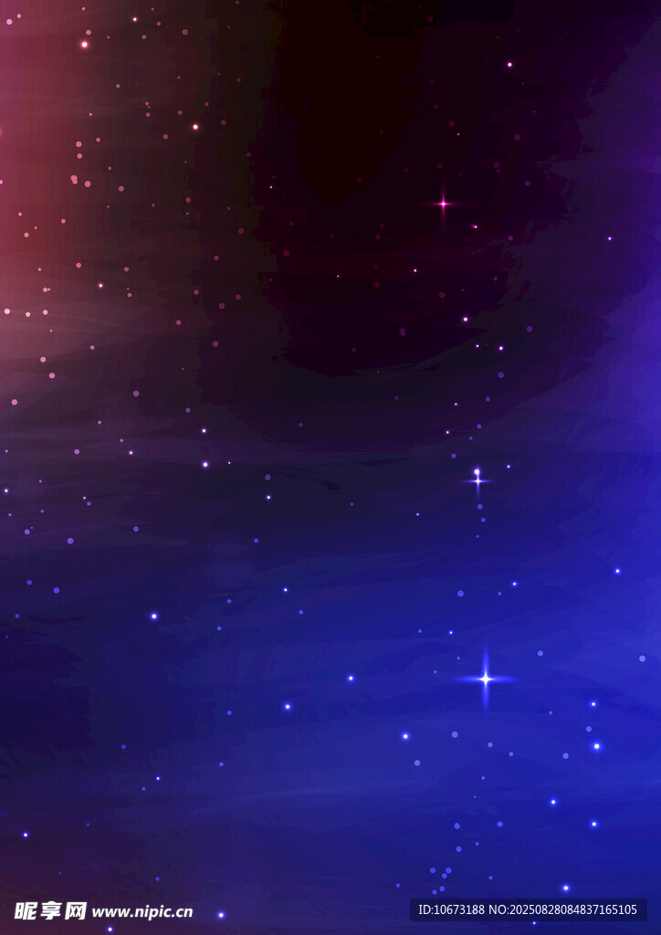 梦幻星空背景图