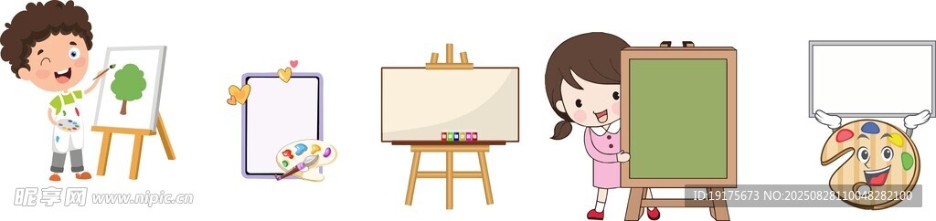 儿童绘画课堂场景