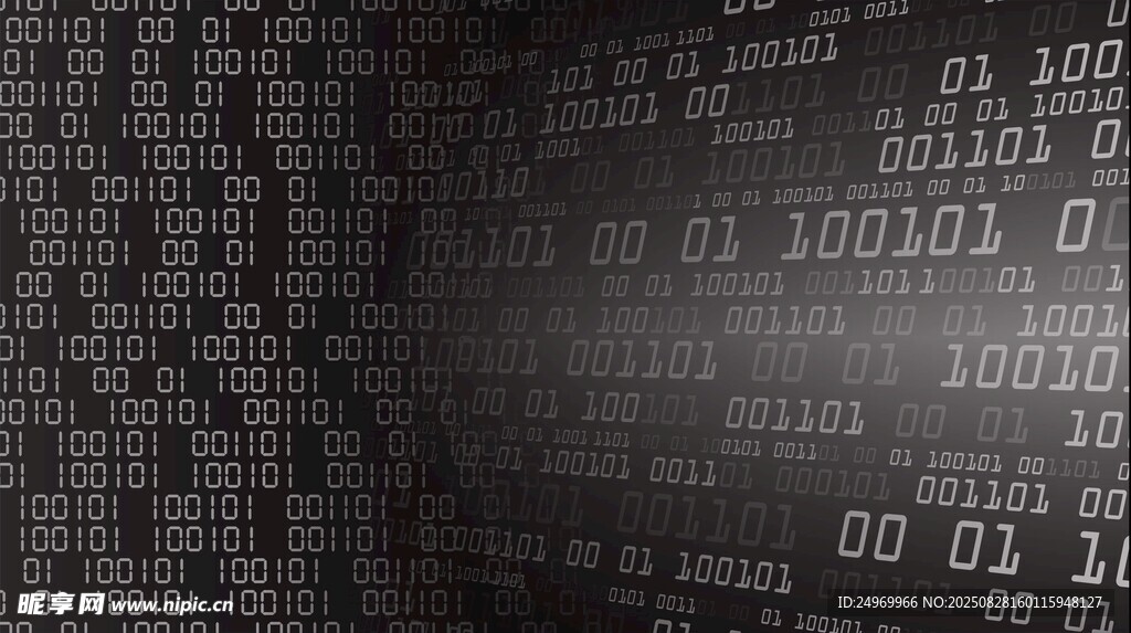 数字代码背景画面