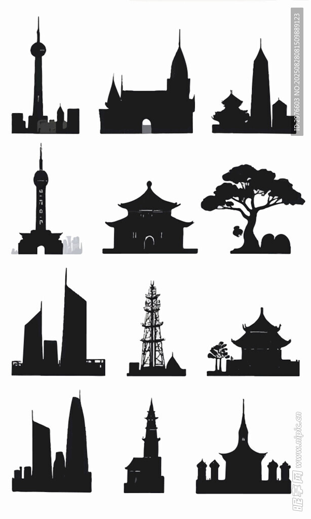 世界著名建筑剪影