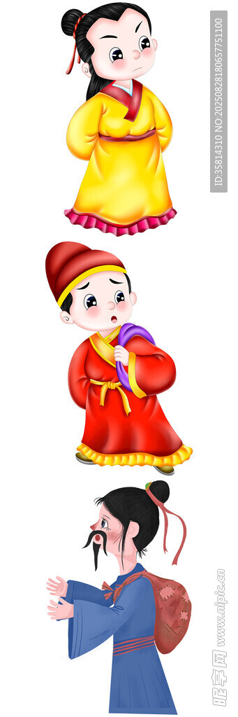 传统戏曲人物形象展示