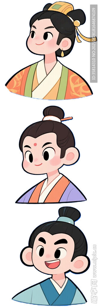 古代卡通人物头像集锦