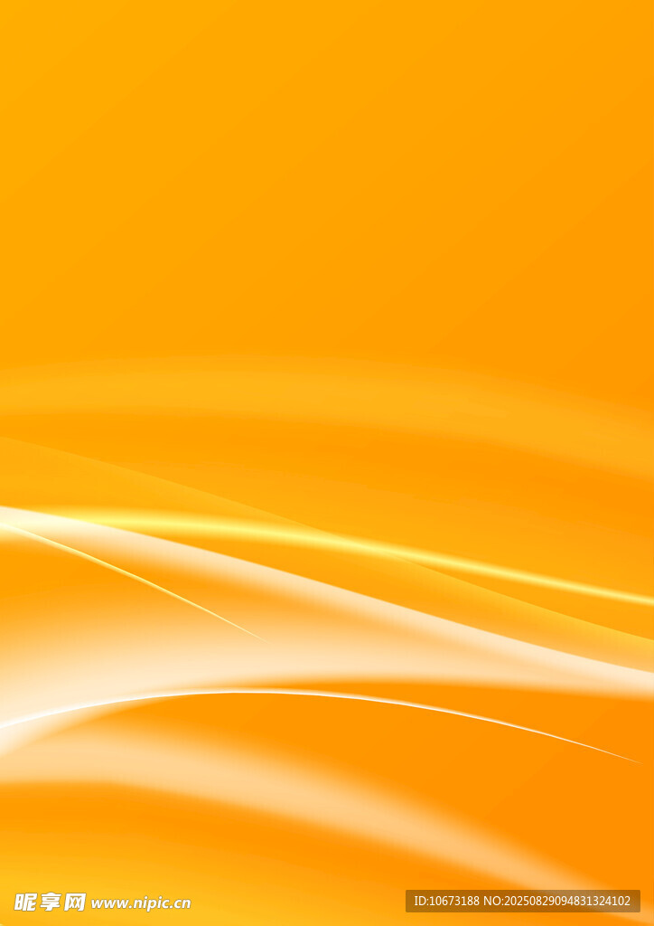 橙色动感线条背景图