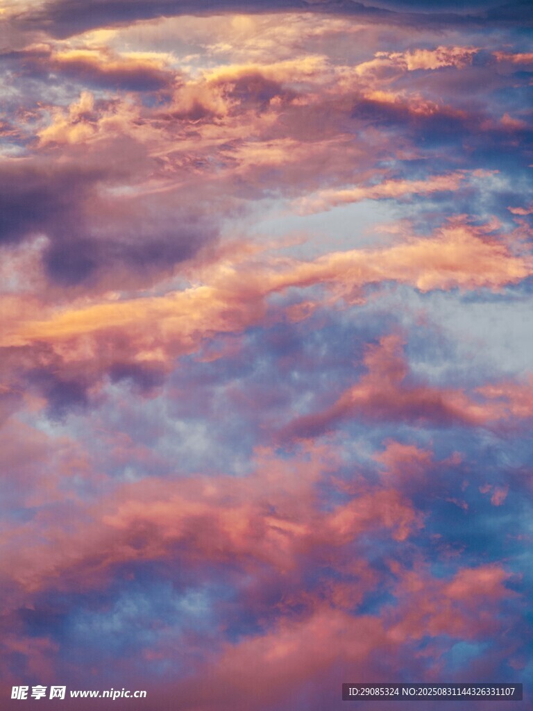 绚丽多彩的梦幻天空