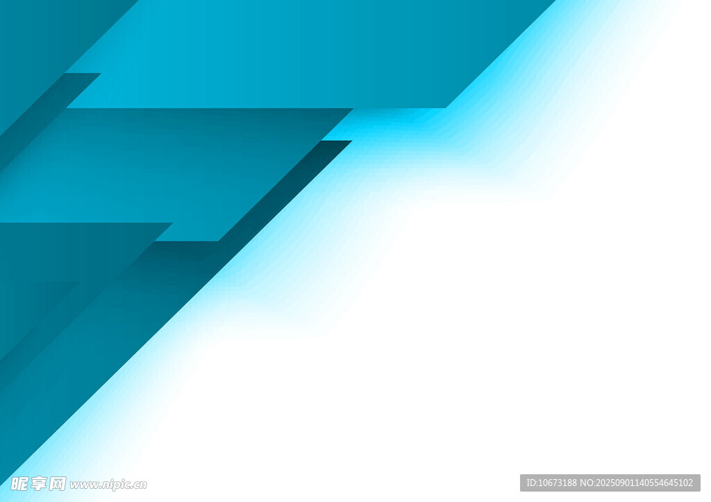 蓝调几何抽象背景图