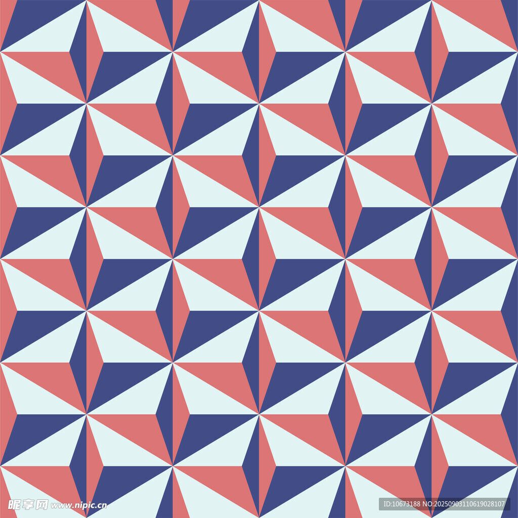 几何三角图案无缝背景