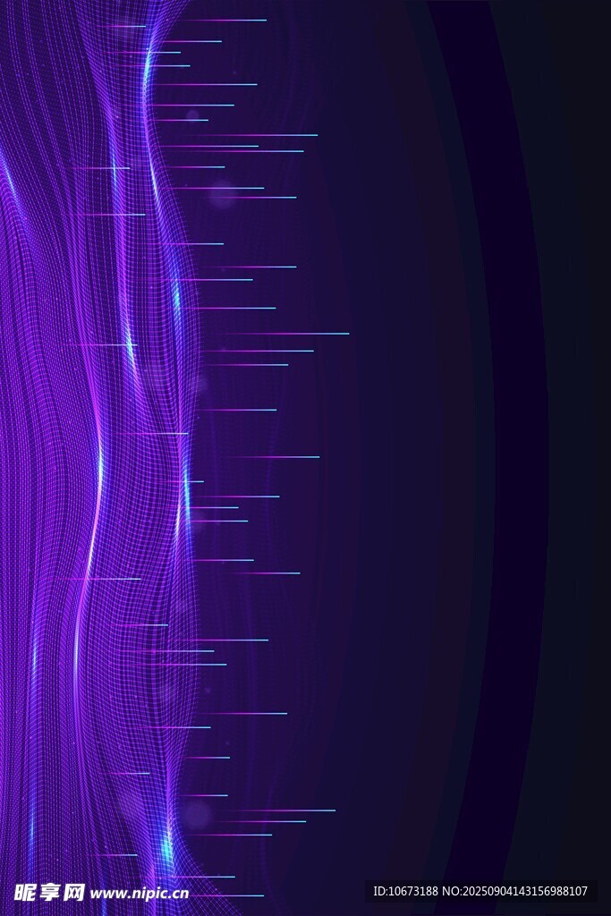 紫色动感线条背景图