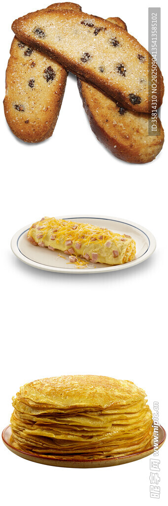 多样美味烘焙食品展示