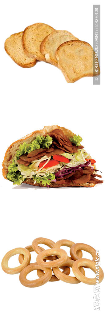 多样美味零食组合