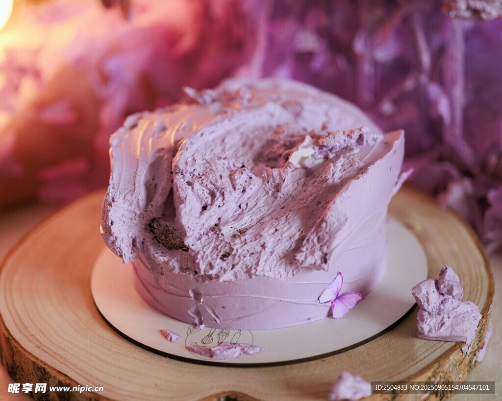 梦幻紫色系美味蛋糕