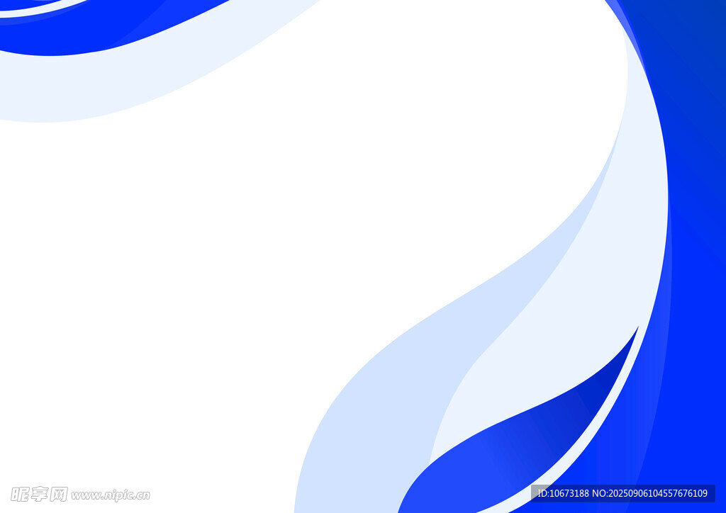 蓝白渐变动感线条背景图