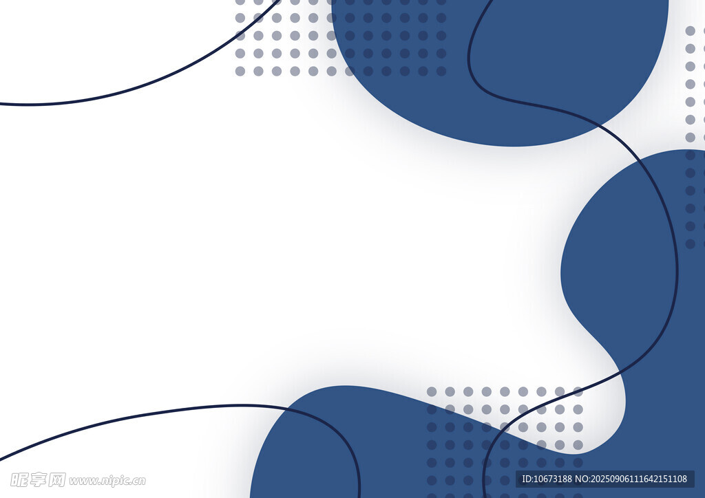 蓝色抽象几何图形背景