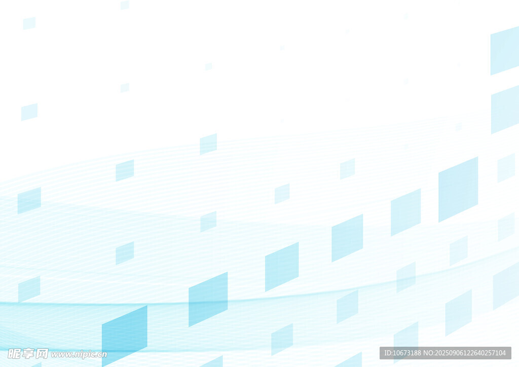 浅蓝色方块渐变背景图