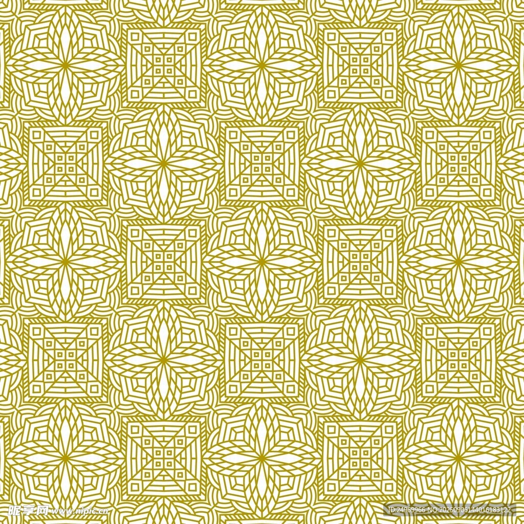 复古几何花纹图案背景